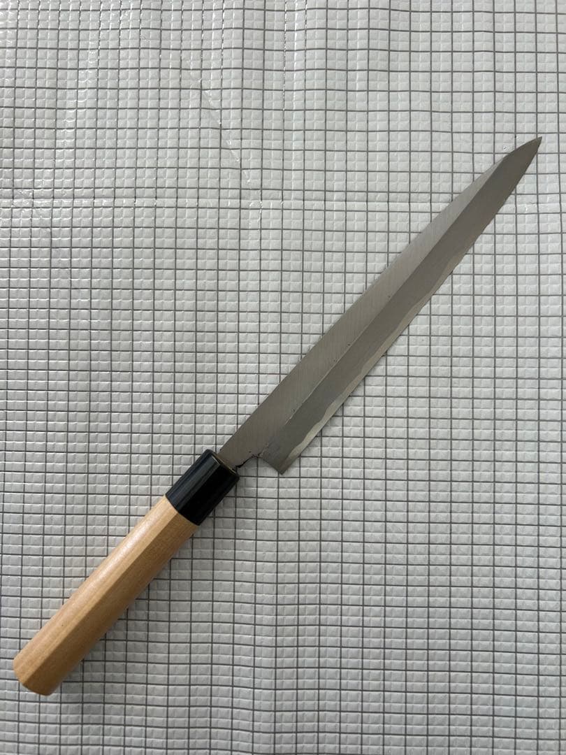 柳刃 包丁 柳刃包丁 刺身包丁210mm 安来鋼青紙２号