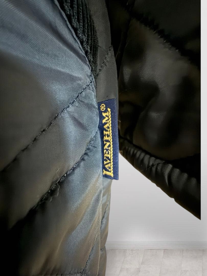 LAVENHAMラベンハム キルティング フード ロングコート レオパード裏ボア