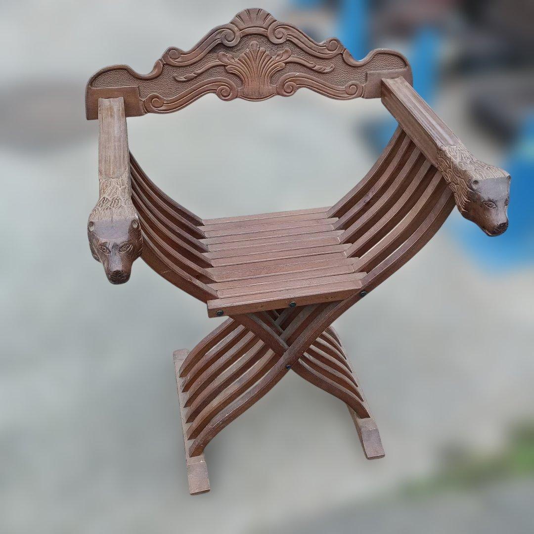 4937A）サボォナローラチェアー　イタリア製