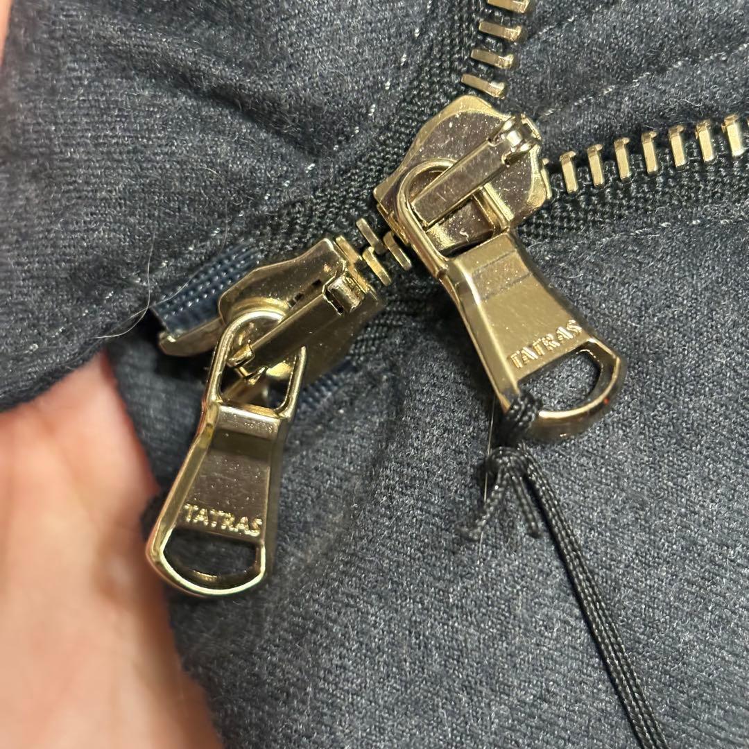 TATRAS チマ Rライン 24AW ダウンコート Aライン シルク混 04