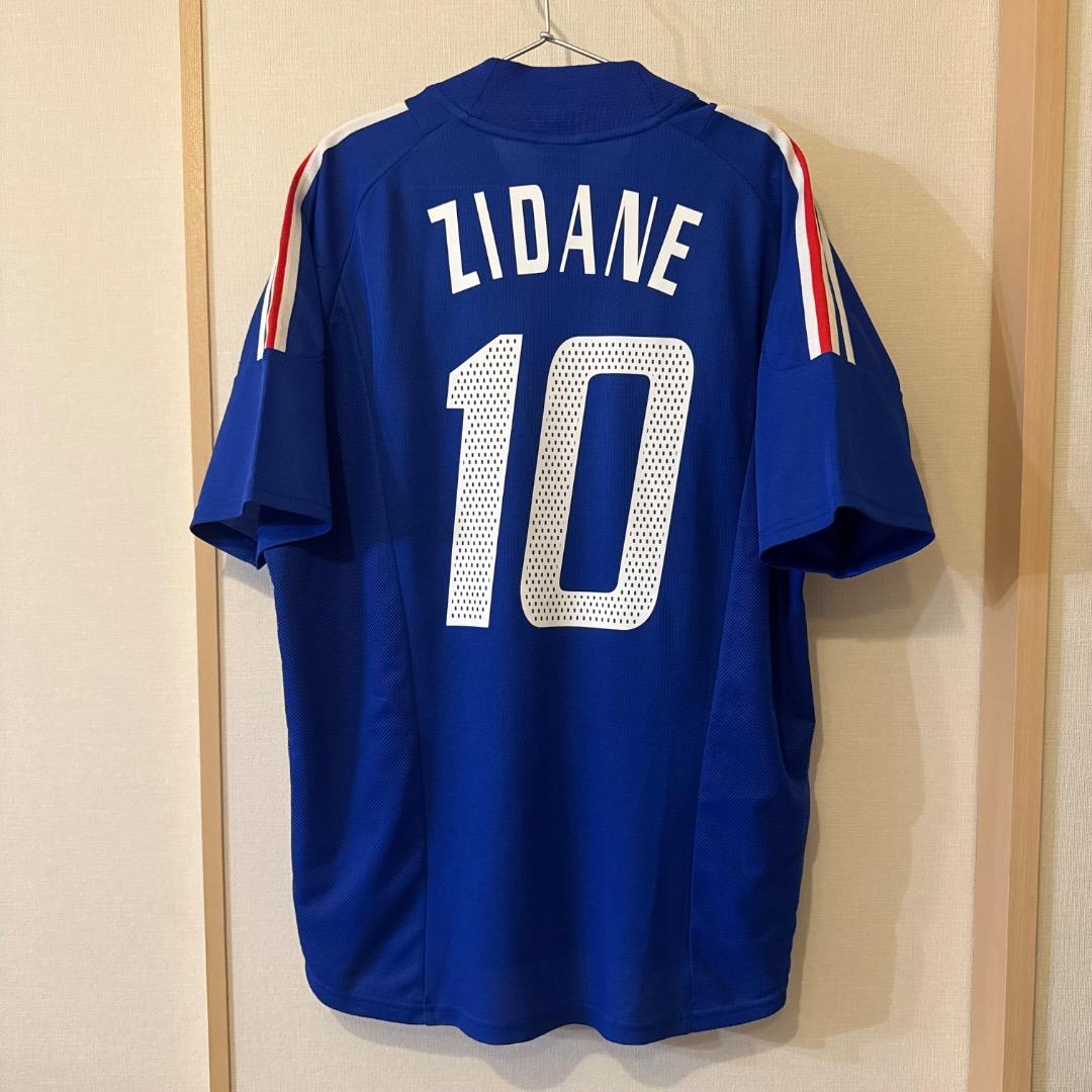 【ほぼ新品】ジダン 2002年 フランス代表 ワールドカップ ユニフォーム