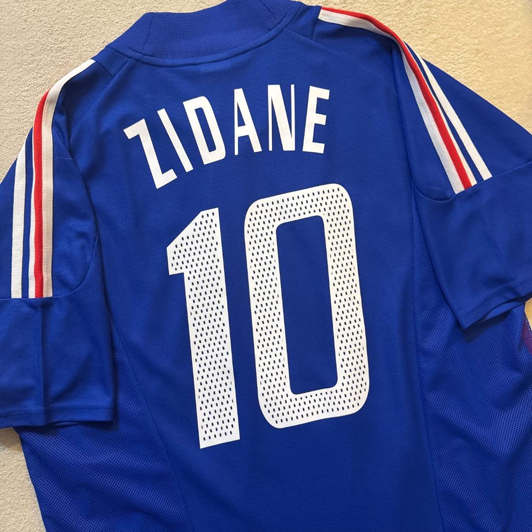 【ほぼ新品】ジダン 2002年 フランス代表 ワールドカップ ユニフォーム