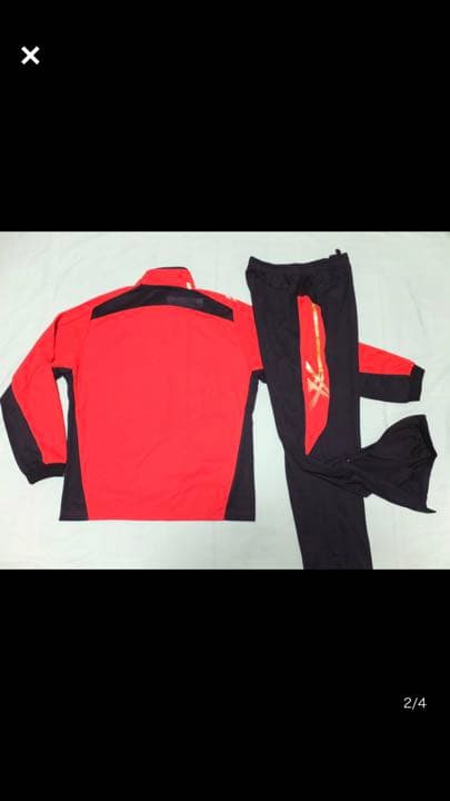 アシックスジャージ上下　サイズXL