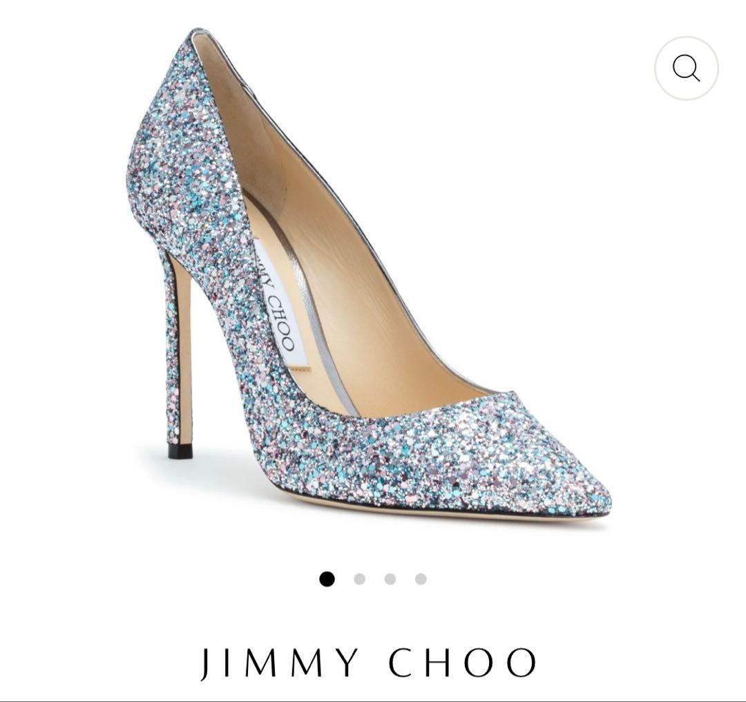 JIMMY CHOO グリッター　パンプス　新品‼️