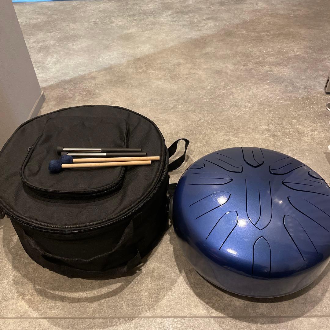 さざなみドラム（伴奏用）マレット付き