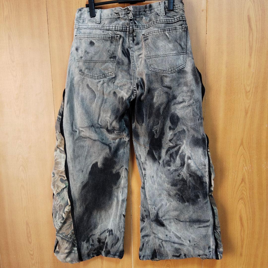 再構築　リアルツリー　リメイクデニムパンツ