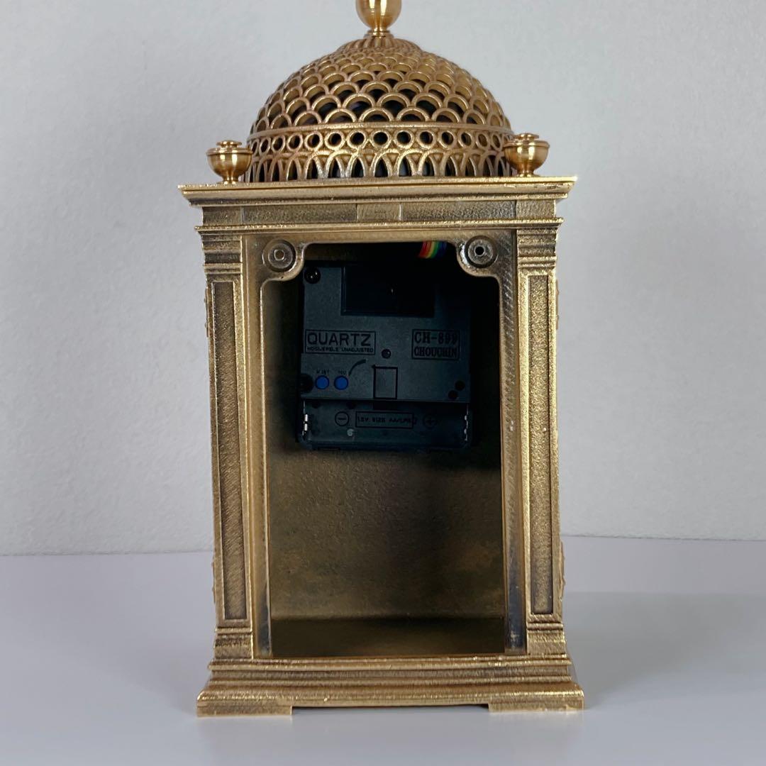 【希少】家康公の時計 四百年を越えた奇跡 置時計 ケース 箱付き 稼働品