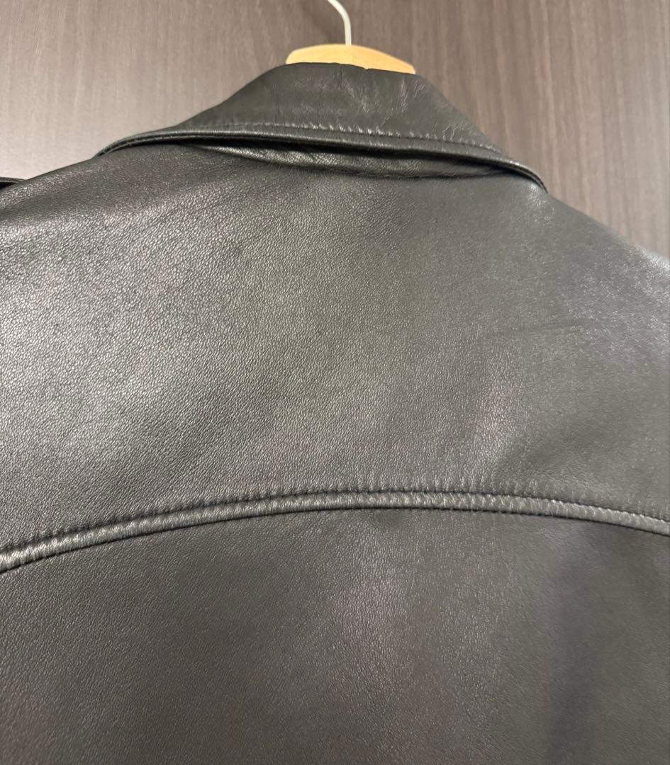 ZARA オーバーサイズレザージャケット L-XL