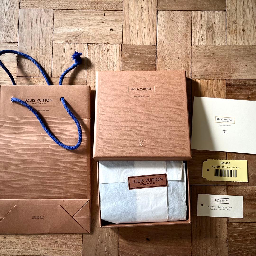 【新品・未使用品】ルイ・ヴィトン 三つ折り財布 エピ M63485