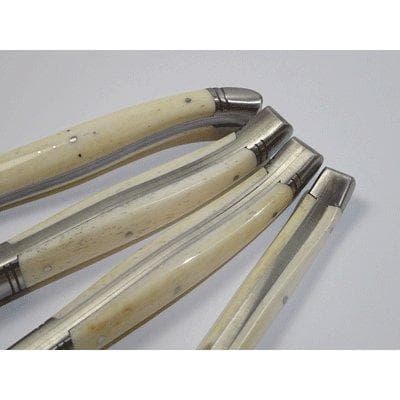 新品ラギオール カトラリー24ピースセット水牛の角 アイボリー