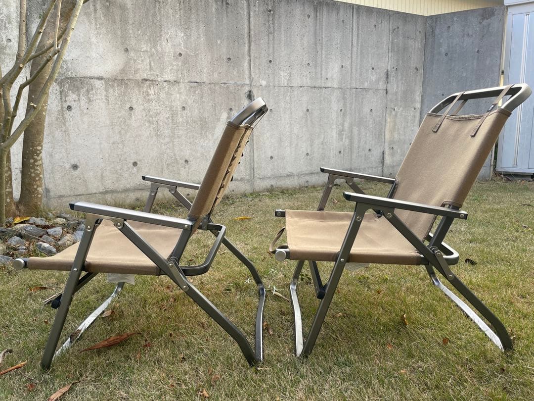 ゼインアーツ ZANEARTS レードチェア コヨーテ　2脚セット