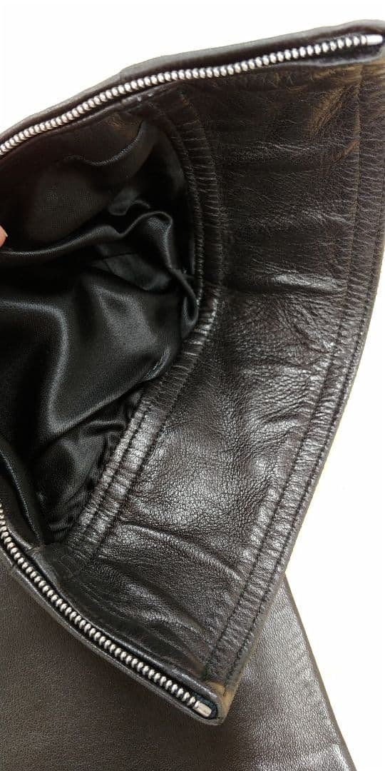 美品 agnes b. アニエスベー スペシャル レディース レザージャケット