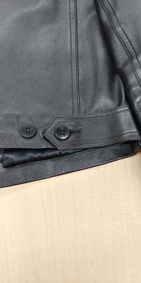 美品 agnes b. アニエスベー スペシャル レディース レザージャケット