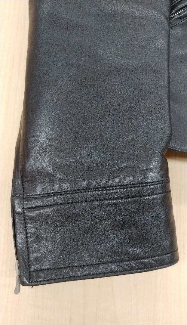美品 agnes b. アニエスベー スペシャル レディース レザージャケット