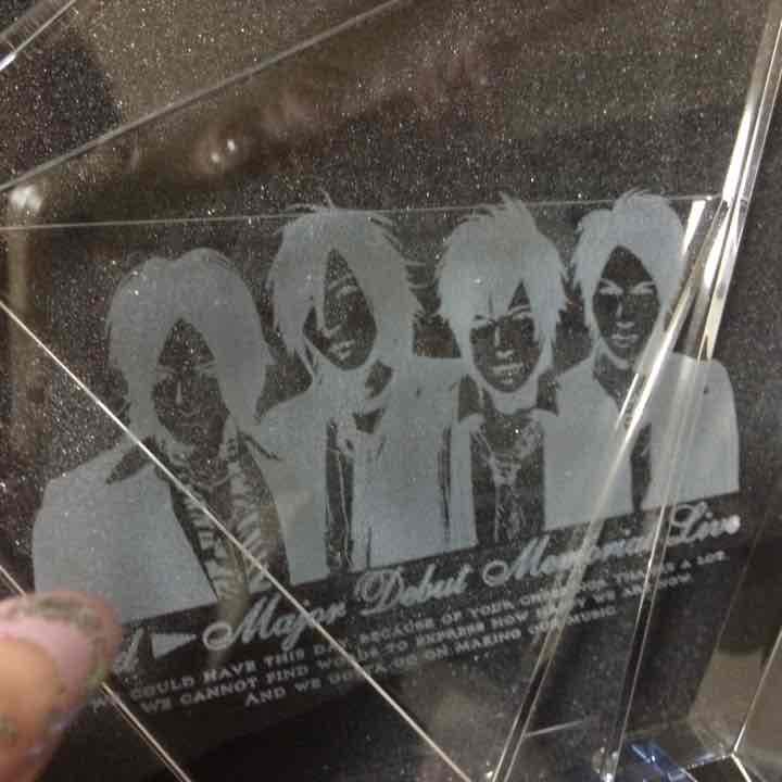 値下げ シド 激レア シリアルNo.入り  メモリアルプレート記念ライブグッズ