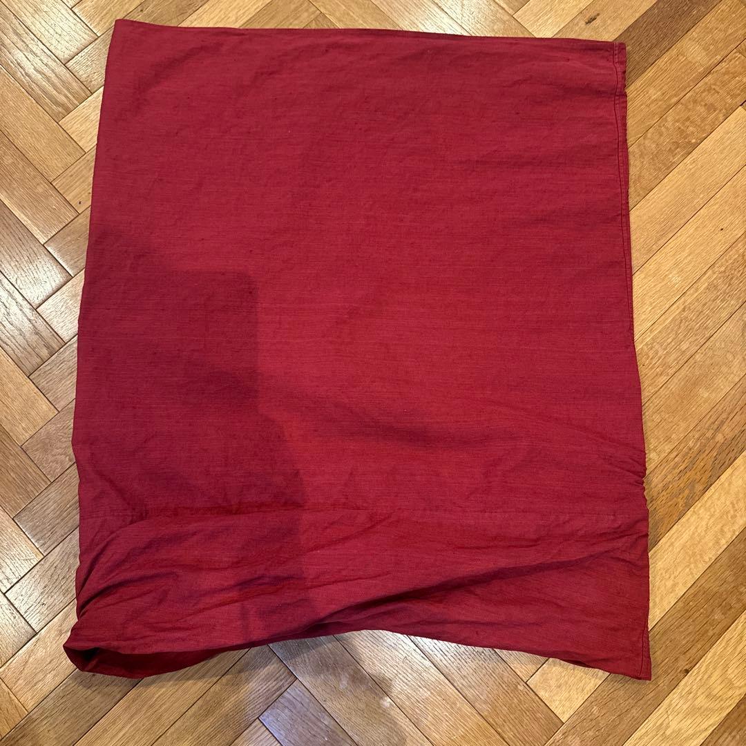 百草サロン　リネン裾捻りサロン