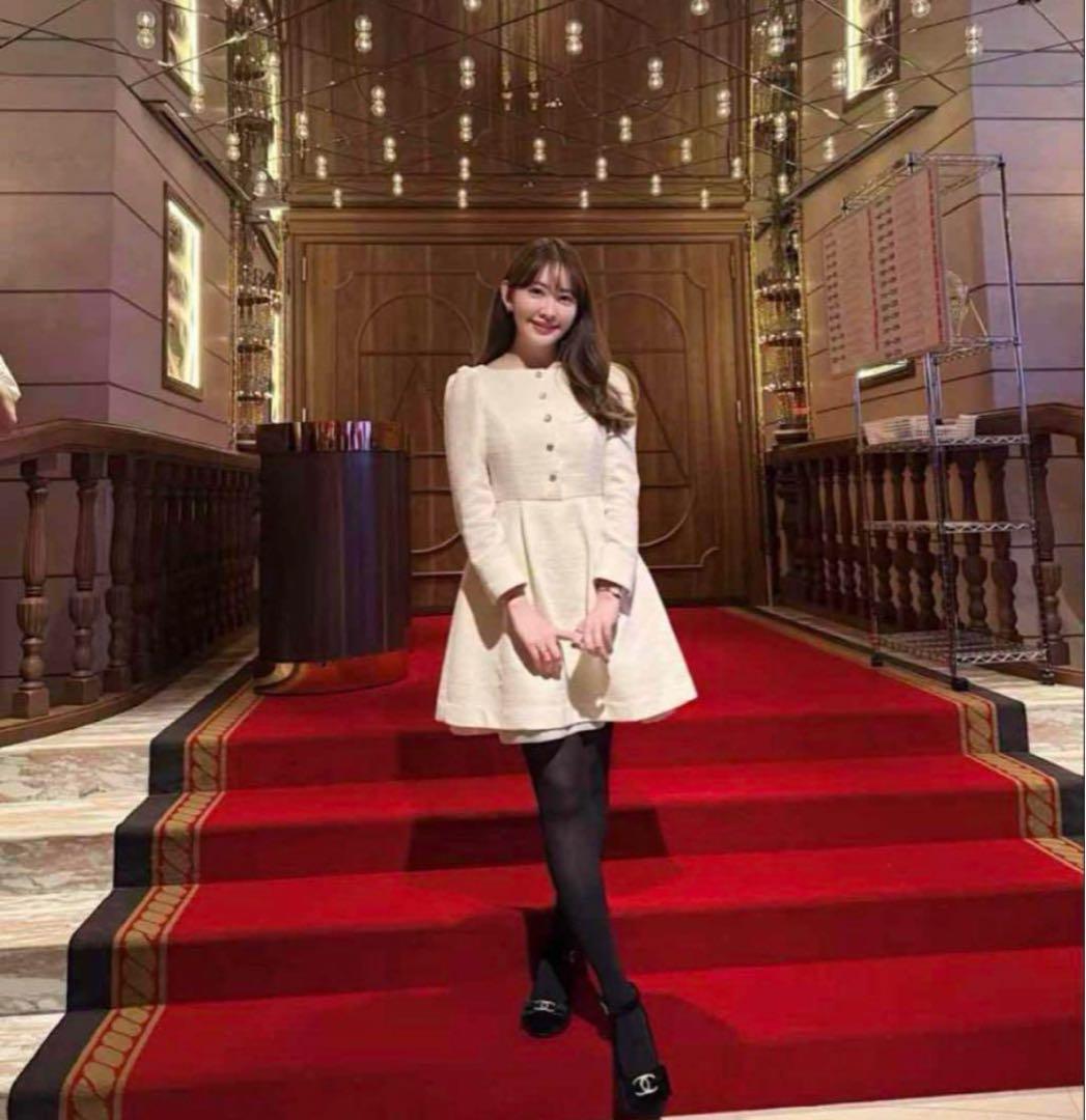 ワンピース Mondrian Tweed Mini Dress