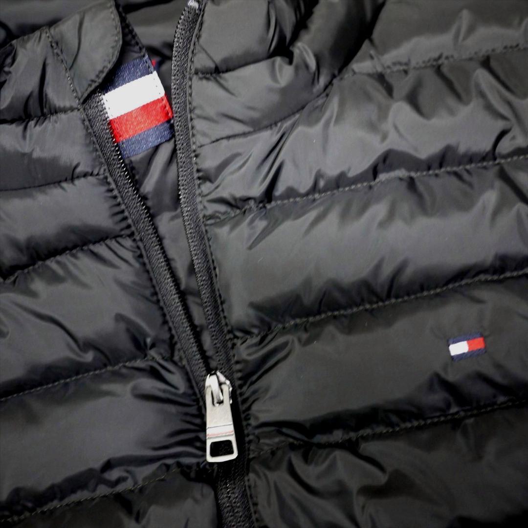 新品 トミーヒルフィガー THPROTECT 軽量 耐水 中綿 ベスト L 黒