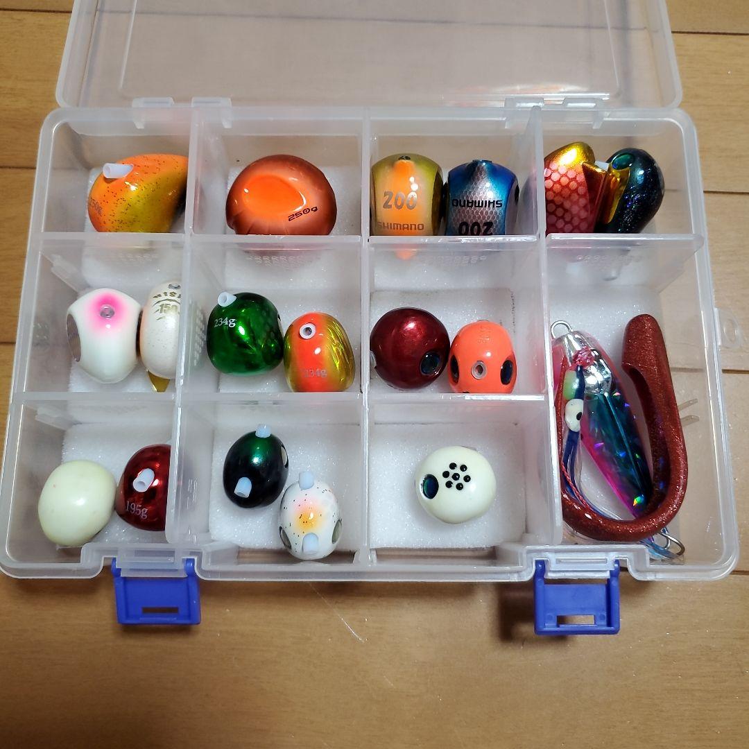 ディープタイラバセット150g～250gケース付き