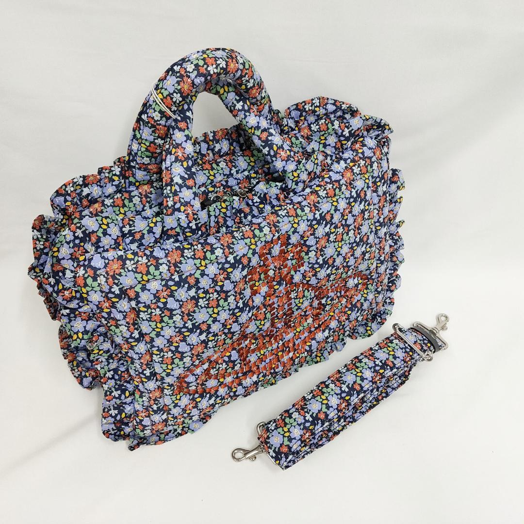 ○★新品 未使用 ヴィヴィアンウエストウッド フリルアイダーダウンボストンバッグ