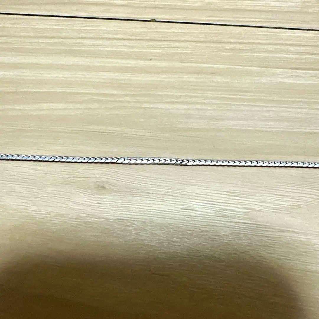 DIFFERENT シルバー ネックレス53センチ