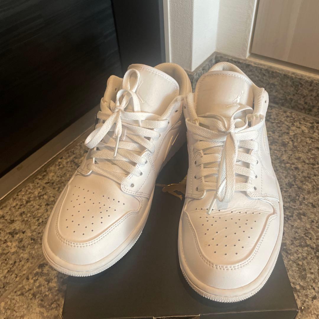 シューズ(男性用) Jordan 1 low white