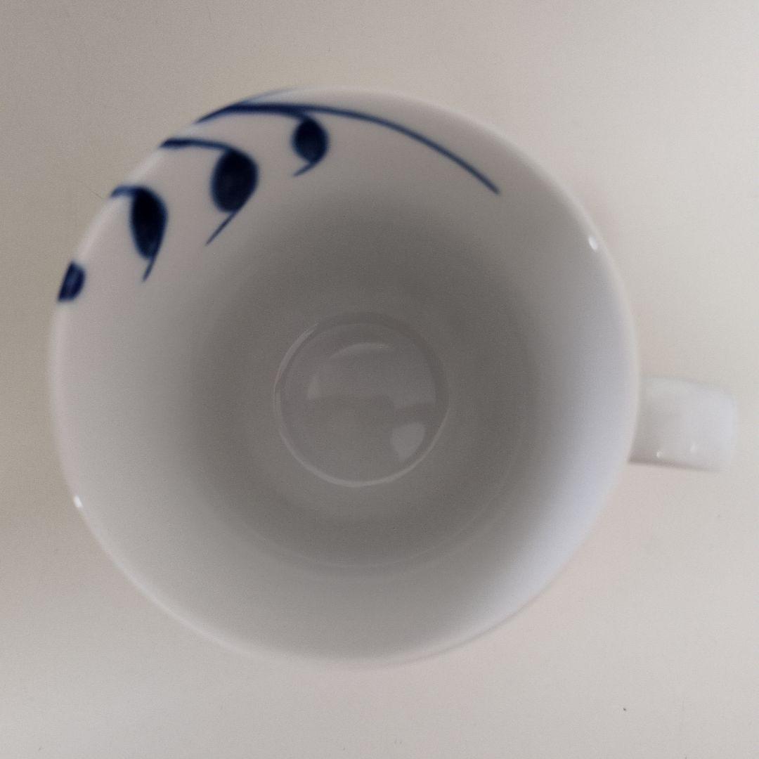 ロイヤルコペンハーゲン 青い花柄のカップとお皿のセット