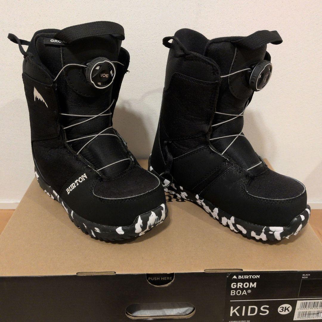 BURTON GROM BOA KIDS スノーボードブーツ 3K 21cm