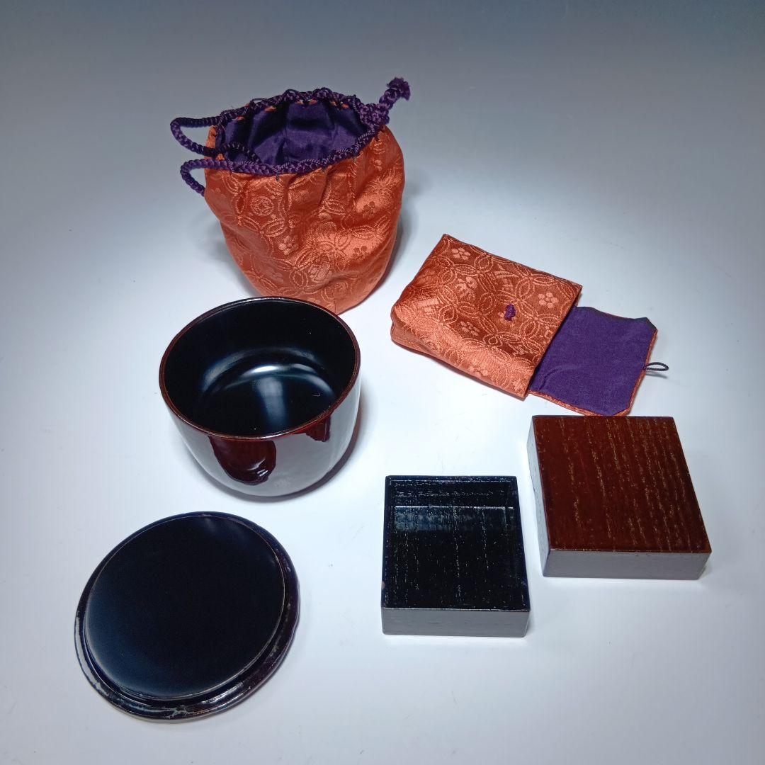 値下げ茶道具　御所籠一式　共箱