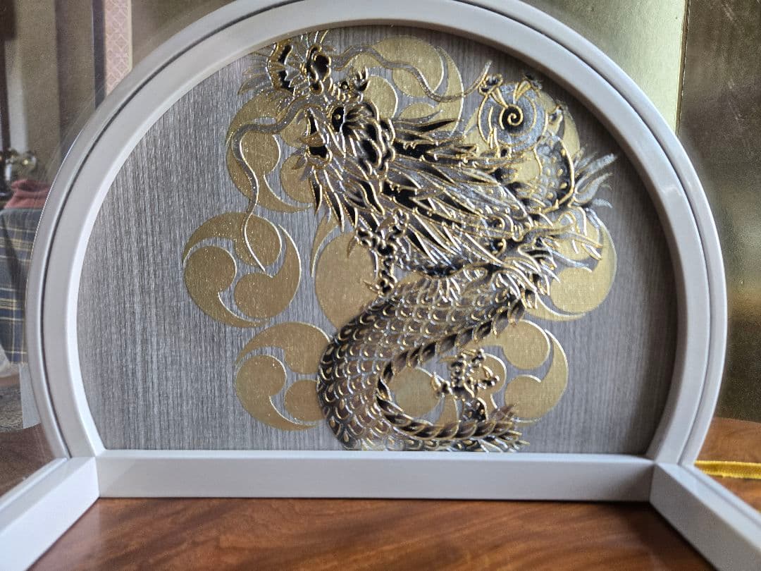 【展示品限り】五月人形　兜　徳川家康　ケース飾り　※閉店セール　K42