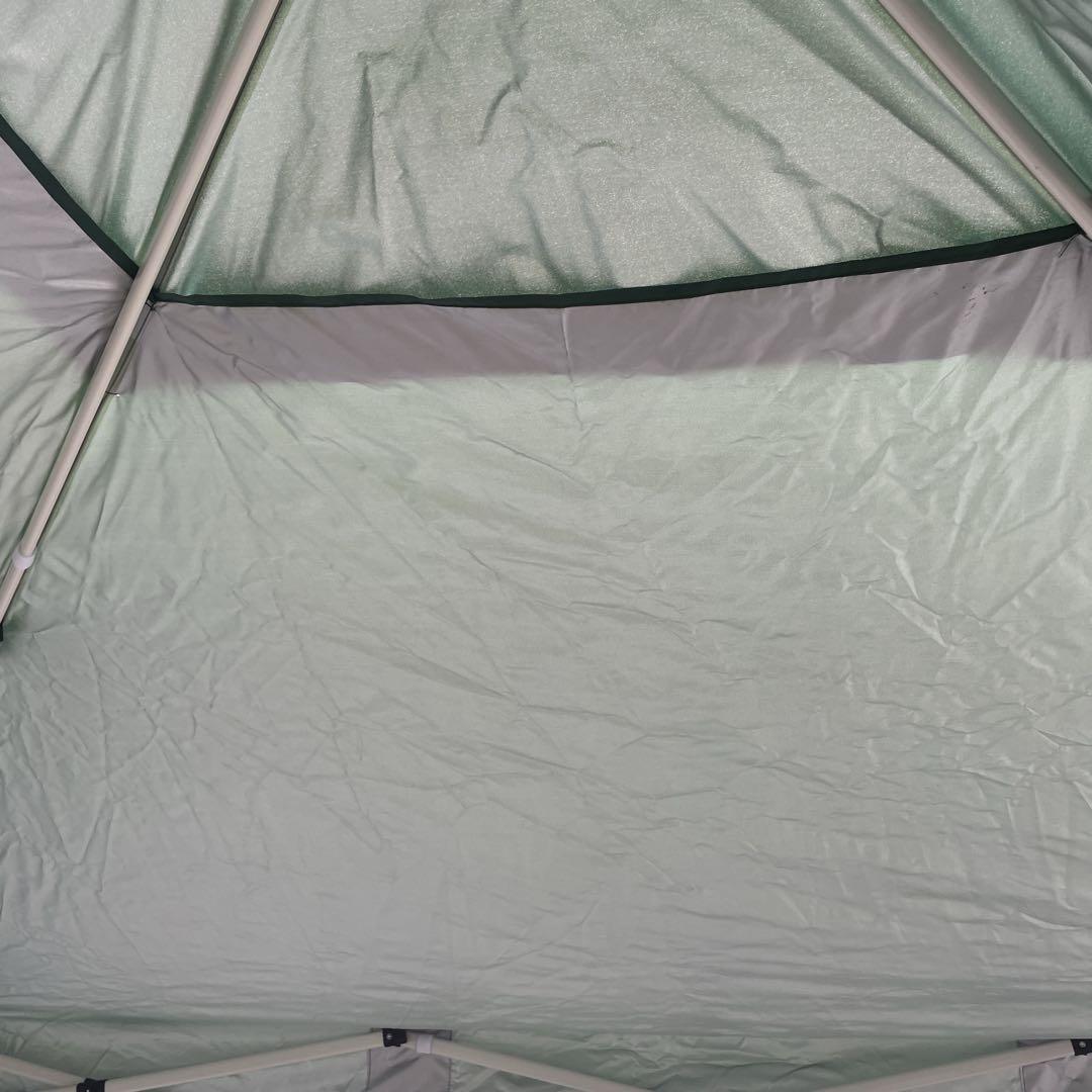 FIELDDOORタープ3m×3m UVカット耐水 サイドシート 2枚付き