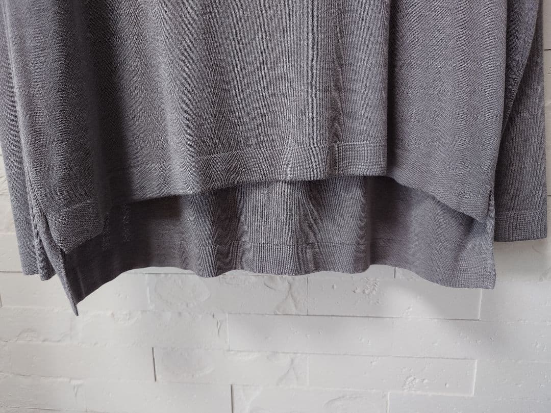 ■美品 OUR 洗える きれいめタートルニット プルオーバー