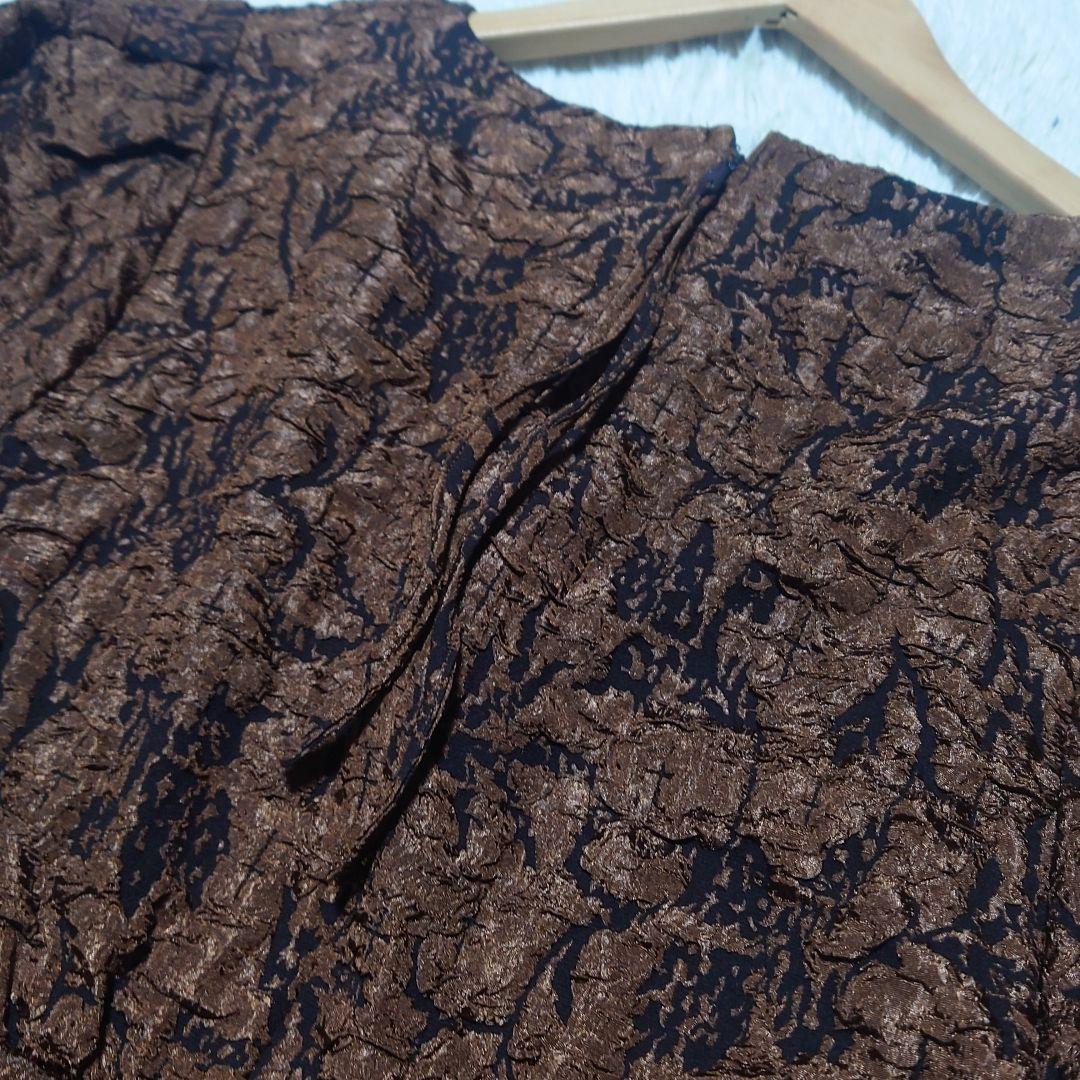 【未使用品】KATRIN TOKYO Vネックオールインワン ブラウン