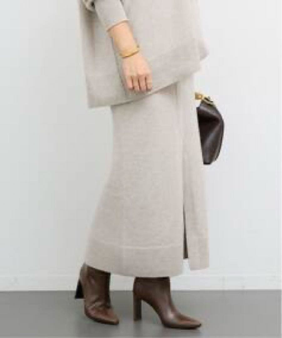 ドゥーズィエムクラス　ニットスカート