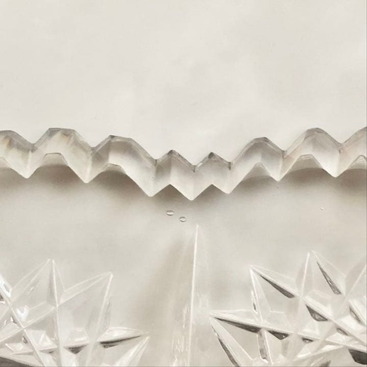 #32 ボヘミア　ガラス　花瓶　Bohemia ハンドカット　クリスタル　花器