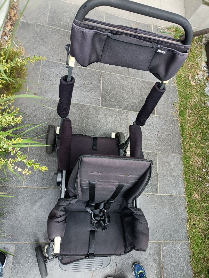 joovy 折りたたみベビーカー 二人乗り　ブラック