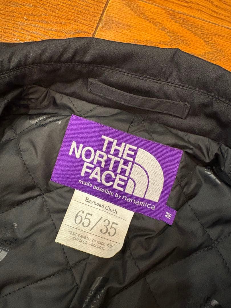 極美品 試着のみ パープルレーベル ステンカラーコート nanamica