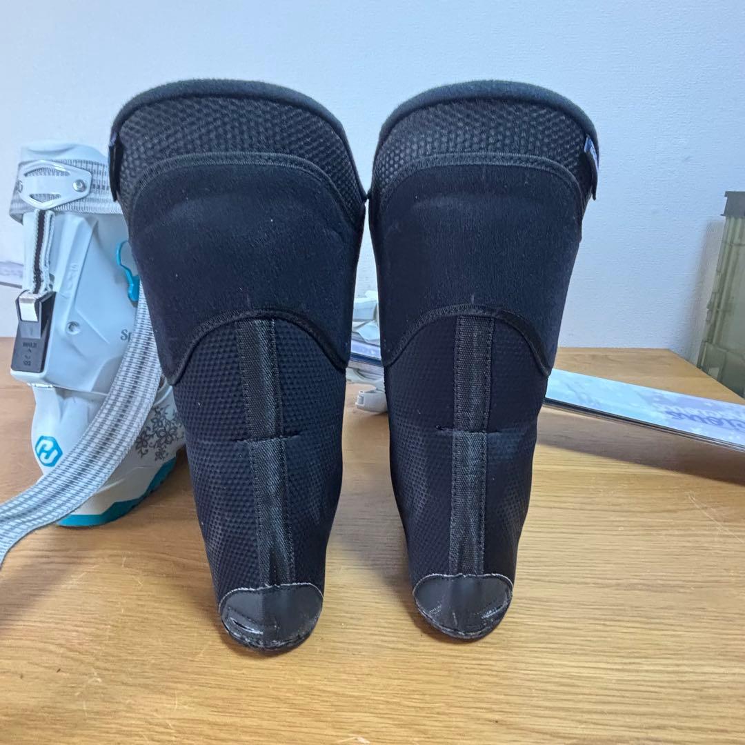 レディース　ジュニア　未使用　ほぼ新品スキーセット　Hanson23-23.5㎝