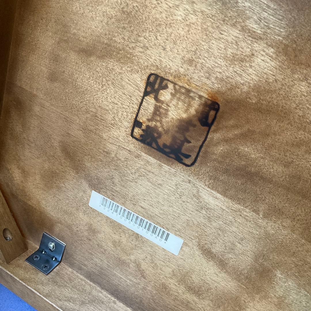 北海道民芸家具　椅子　ダイニングチェア　樺材　【美品】