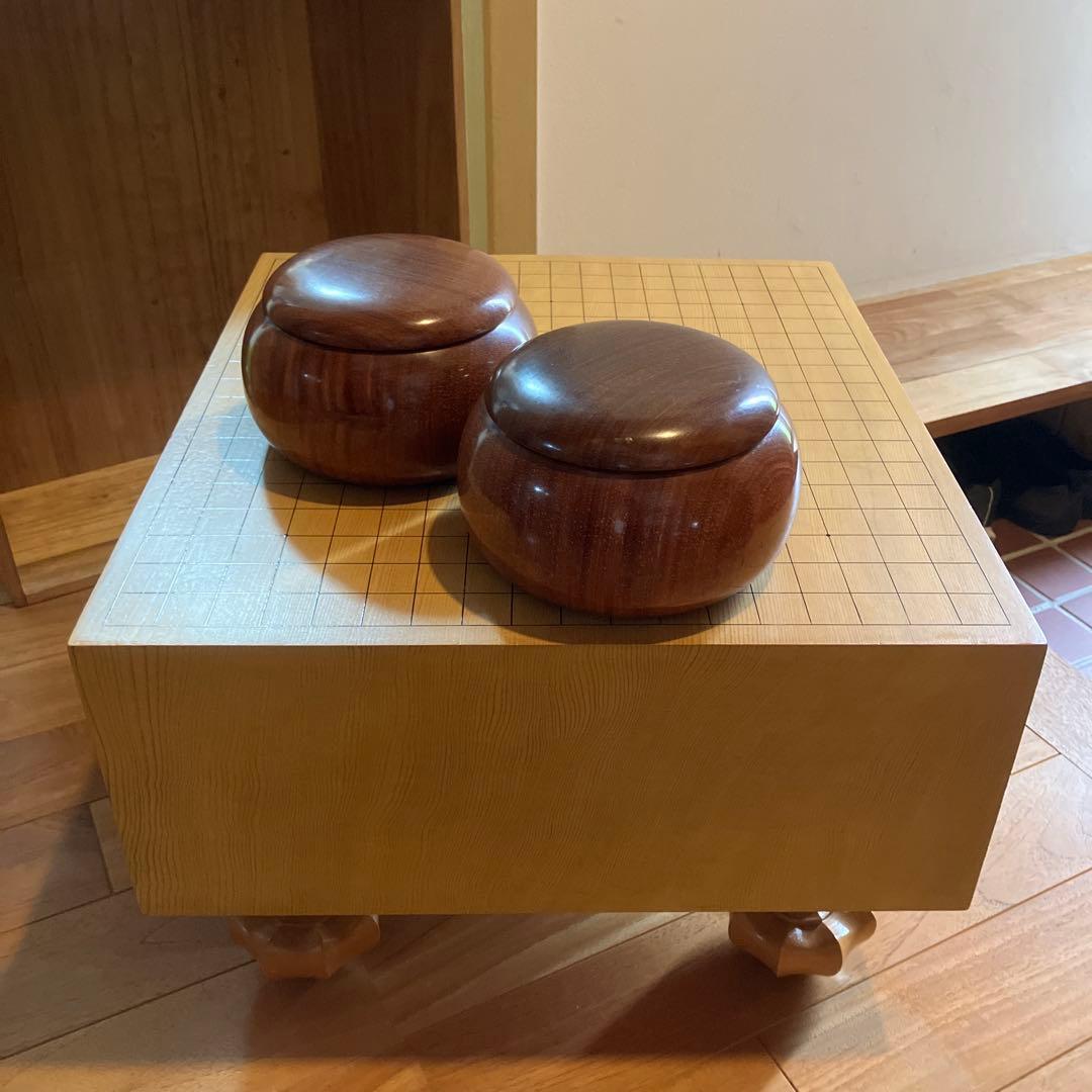 木製囲碁盤セット