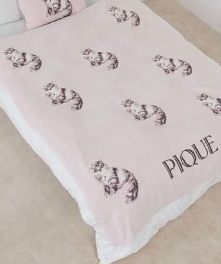新品 gelato pique【cat】ジャガードマルチカバー