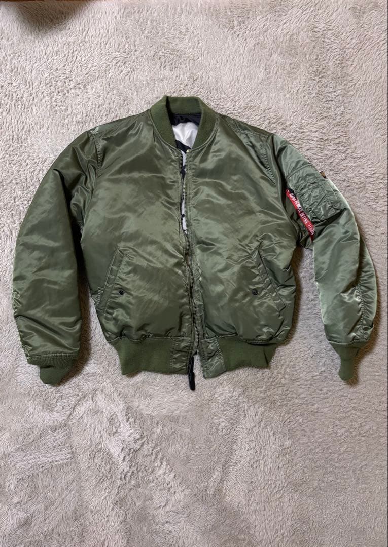 ALPHA MA-1 オリーブ