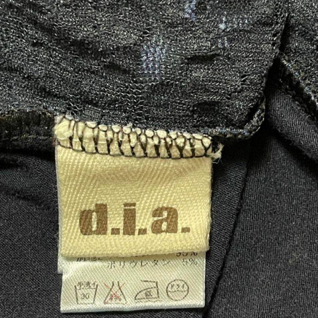 ♢ d.i.a ダイア ベアトップ 袖なし　ギャル フリル 背中 レース
