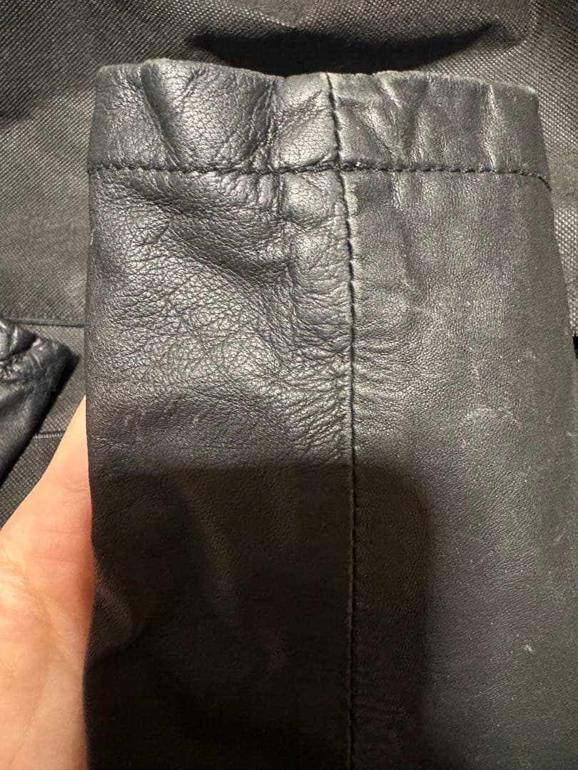 EMPORIO ARMANI JEANS レザージャケット