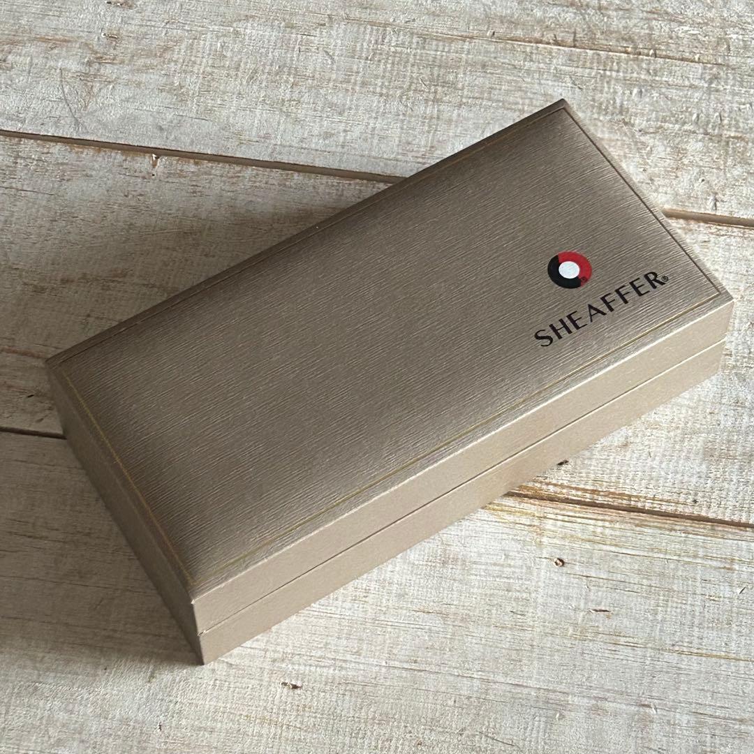 シェーファーレガシーヘリテージ万年筆　ブラックラッカーパラディウム ペン先18K