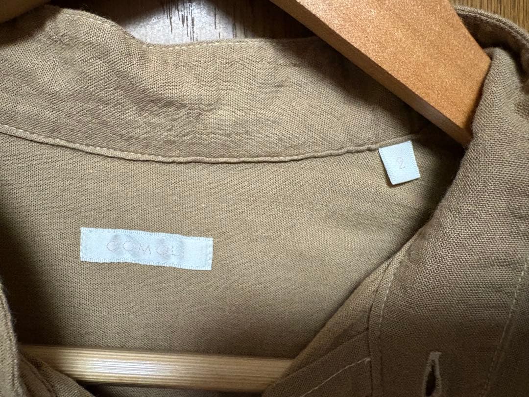 COMOLI ベタシャン プルオーバーシャツ　 サイズ2