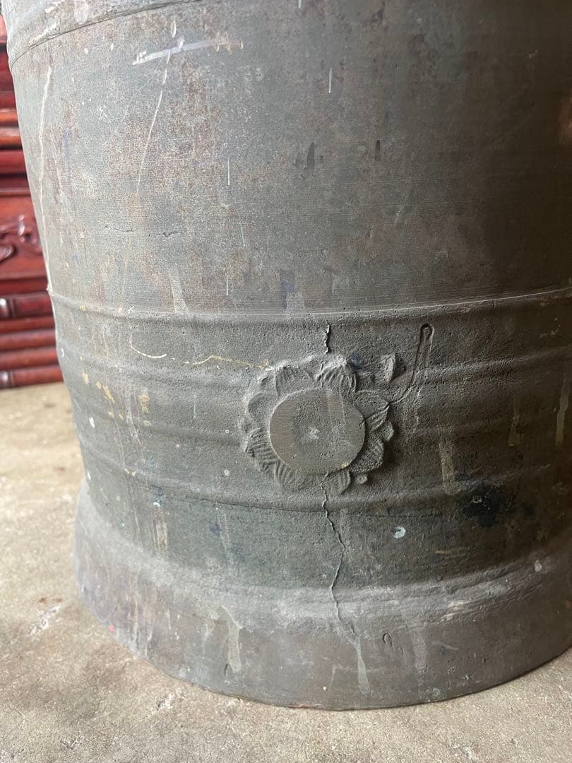 喚鐘　古銅 工芸品 熊平特製古銅 仏教美術 時代物 古美術 釣鐘 銅製 青銅