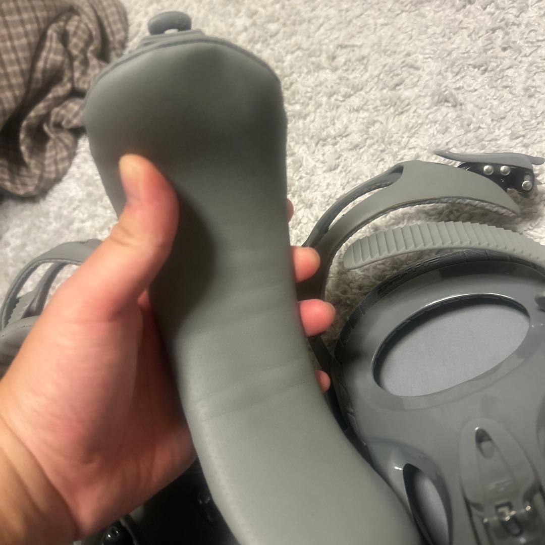 DRAKE KING スノーボードビンディング グレー