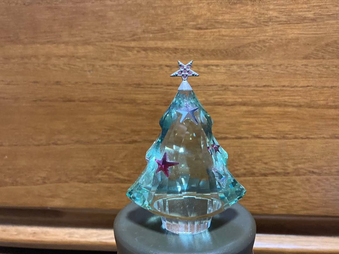 スワロフスキー　クリスマス　クリスタル　置物　クリスマスツリー