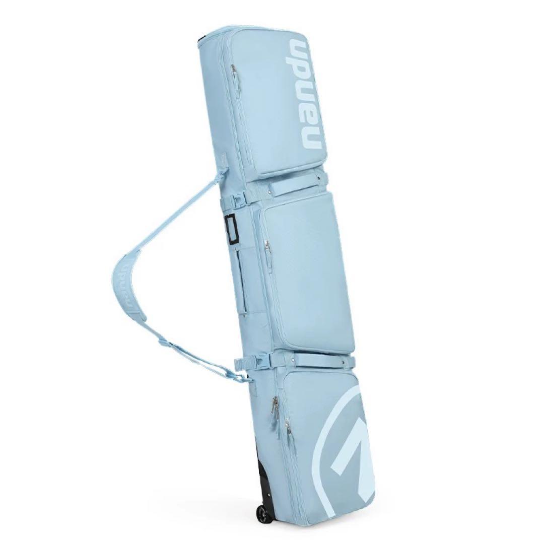 スキー・スノーボードバッグ キャスター付き 伸縮可能 155-167cm 対応